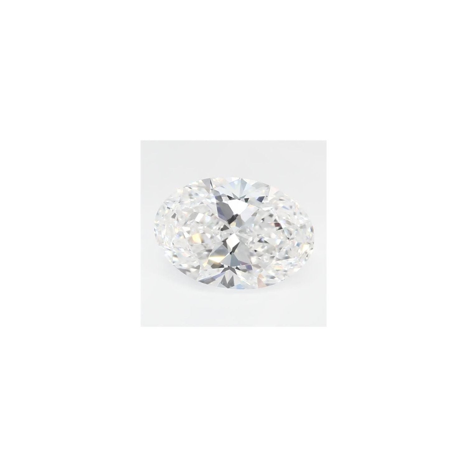 1.00 ct Oval Lab-Grown Diamond – D VVS2 – Faceted Cut – GCAL Certified — Sapphire Row