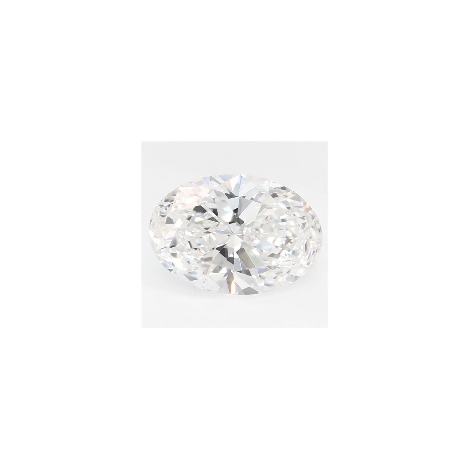 0.79 ct Oval Lab-Grown Diamond – E VS1 – Faceted Cut – GCAL Certified — Sapphire Row