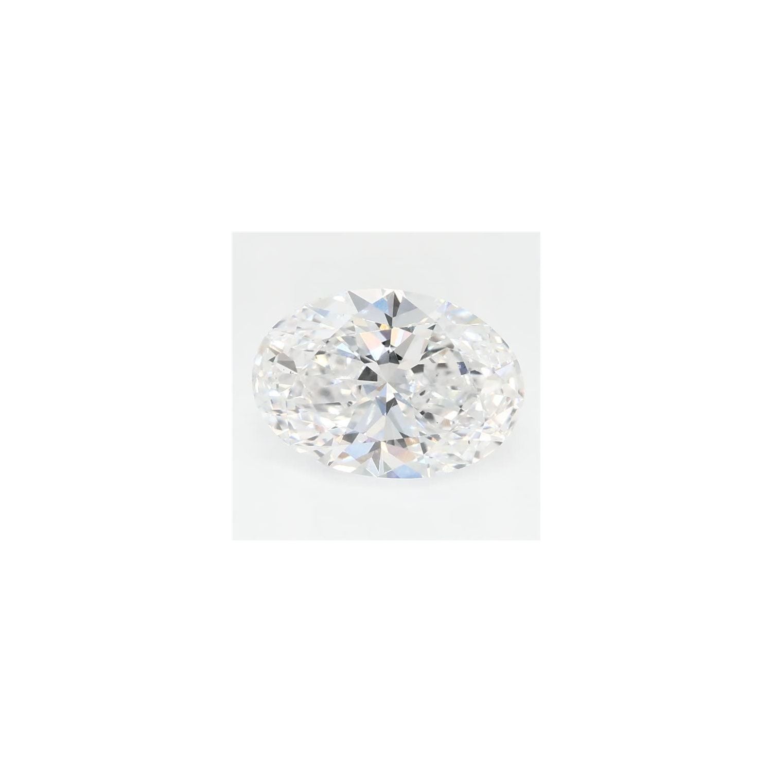 1.38 ct Oval Lab-Grown Diamond – D VS2 – Faceted Cut – GCAL Certified — Sapphire Row