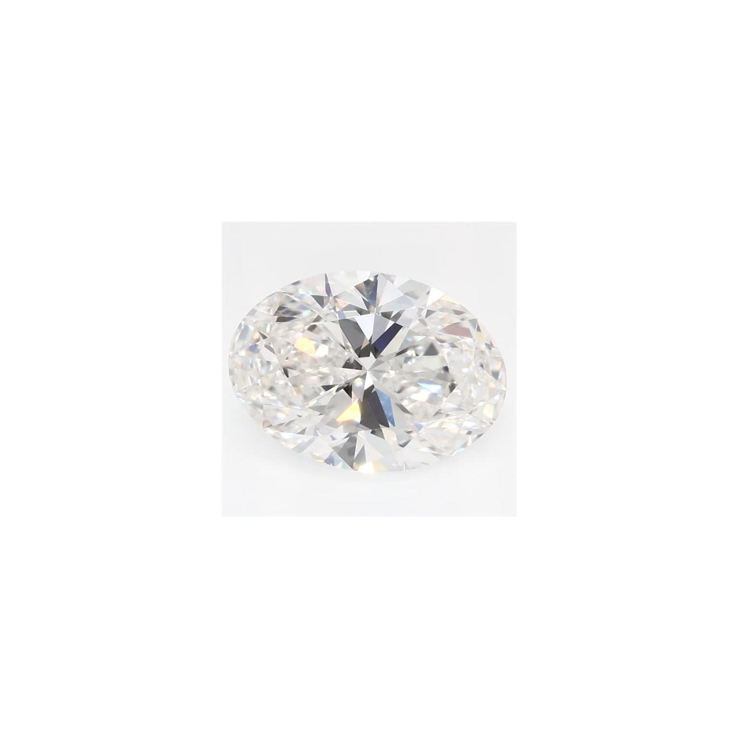 1.34 ct Oval Lab-Grown Diamond – F VVS2 – Faceted Cut – GCAL Certified — Sapphire Row