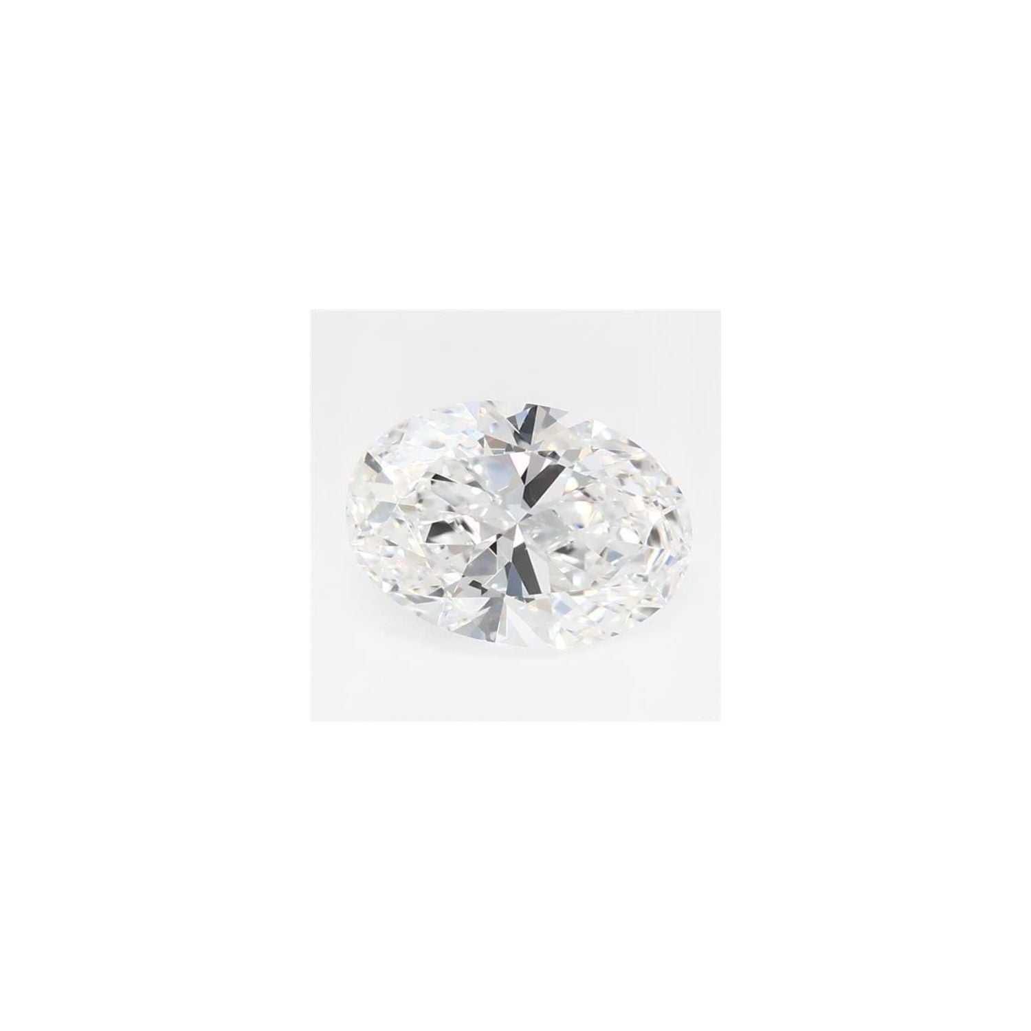 0.78 ct Oval Lab-Grown Diamond – D VVS2 – Faceted Cut – GCAL Certified — Sapphire Row