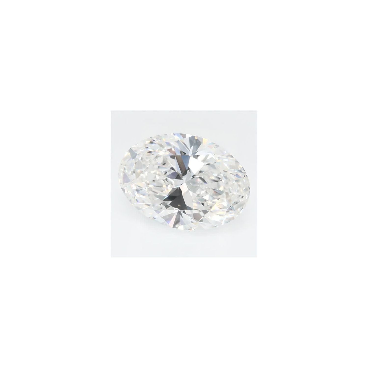 2.20 ct Oval Lab-Grown Diamond – E VS1 – Faceted Cut – GCAL Certified — Sapphire Row