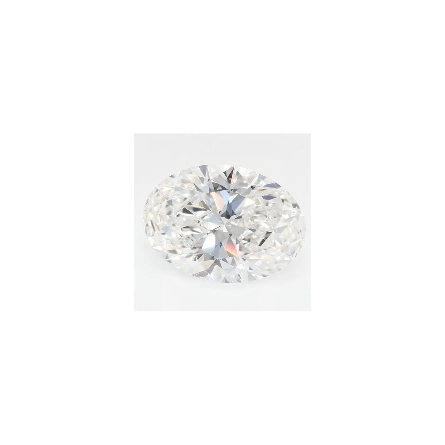 2.39 ct Oval Lab-Grown Diamond – F VVS2 – Faceted Cut – GCAL Certified — Sapphire Row