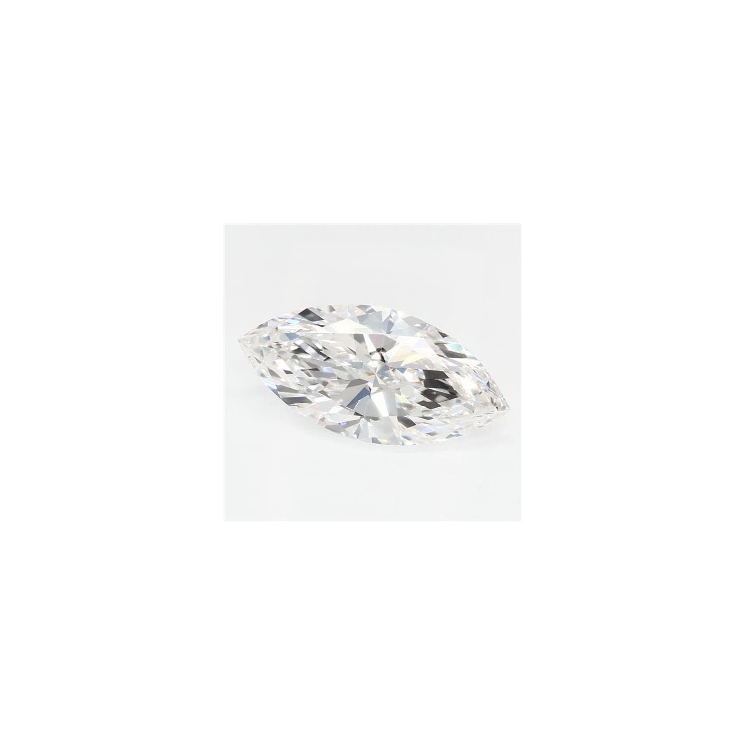 0.95 ct Marquise Lab-Grown Diamond – F VVS2 – Faceted Cut – GCAL Certified — Sapphire Row