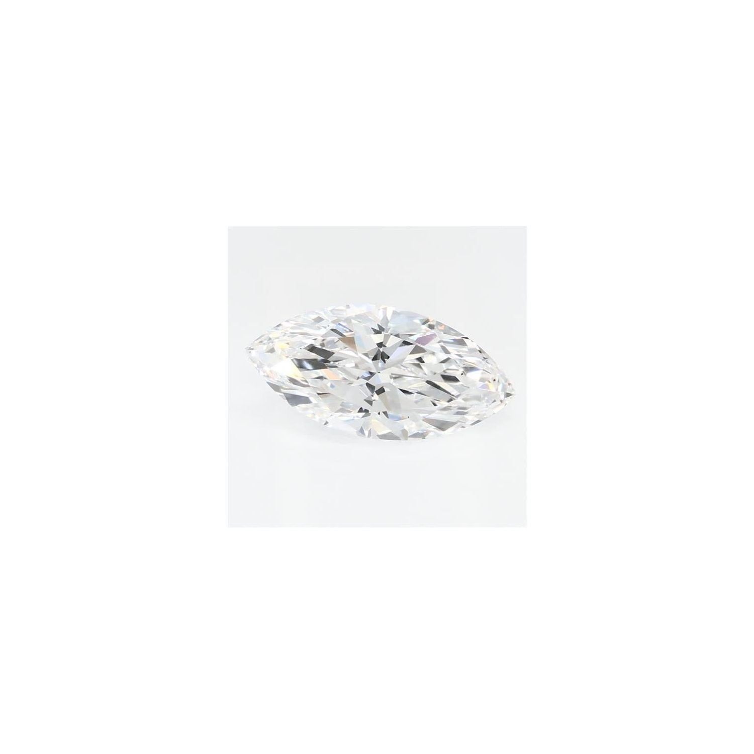 0.99 ct Marquise Lab-Grown Diamond – D VS1 – Faceted Cut – GCAL Certified — Sapphire Row