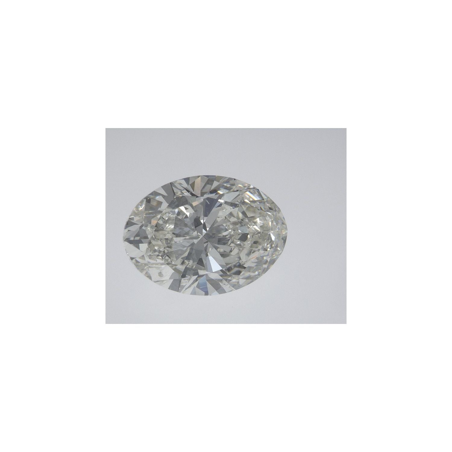 2.53 ct Oval Natural Diamond – H SI1 – Faceted Cut – EGL USA Certified — Sapphire Row