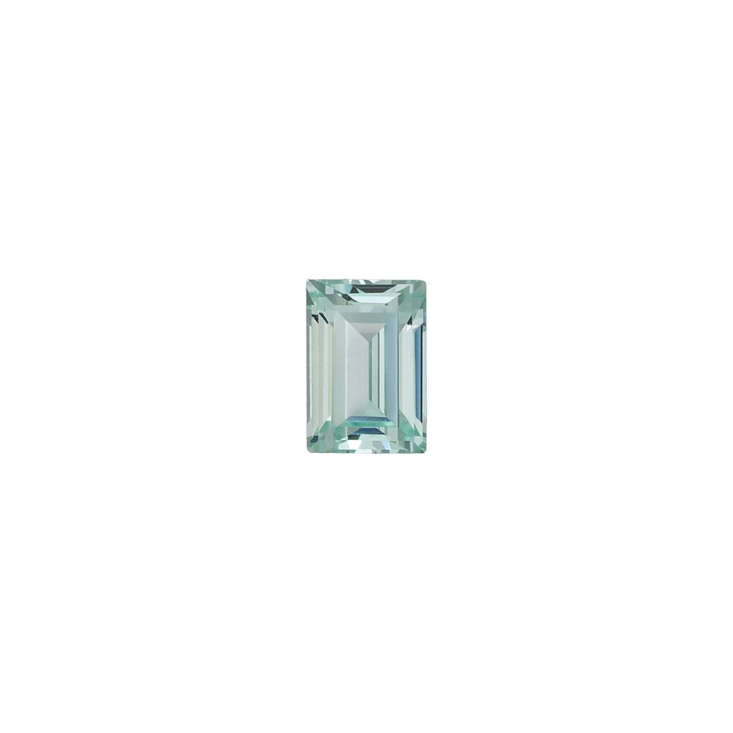 3x2 mm Straight Baguette Lab-Grown Mint Green Sapphire – Step-Cut – Eye-Clean Quality — Sapphire Row