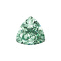 9 mm Trillion Lab-Grown Mint Green Sapphire – Faceted Cut – Eye-Clean Quality — Sapphire Row