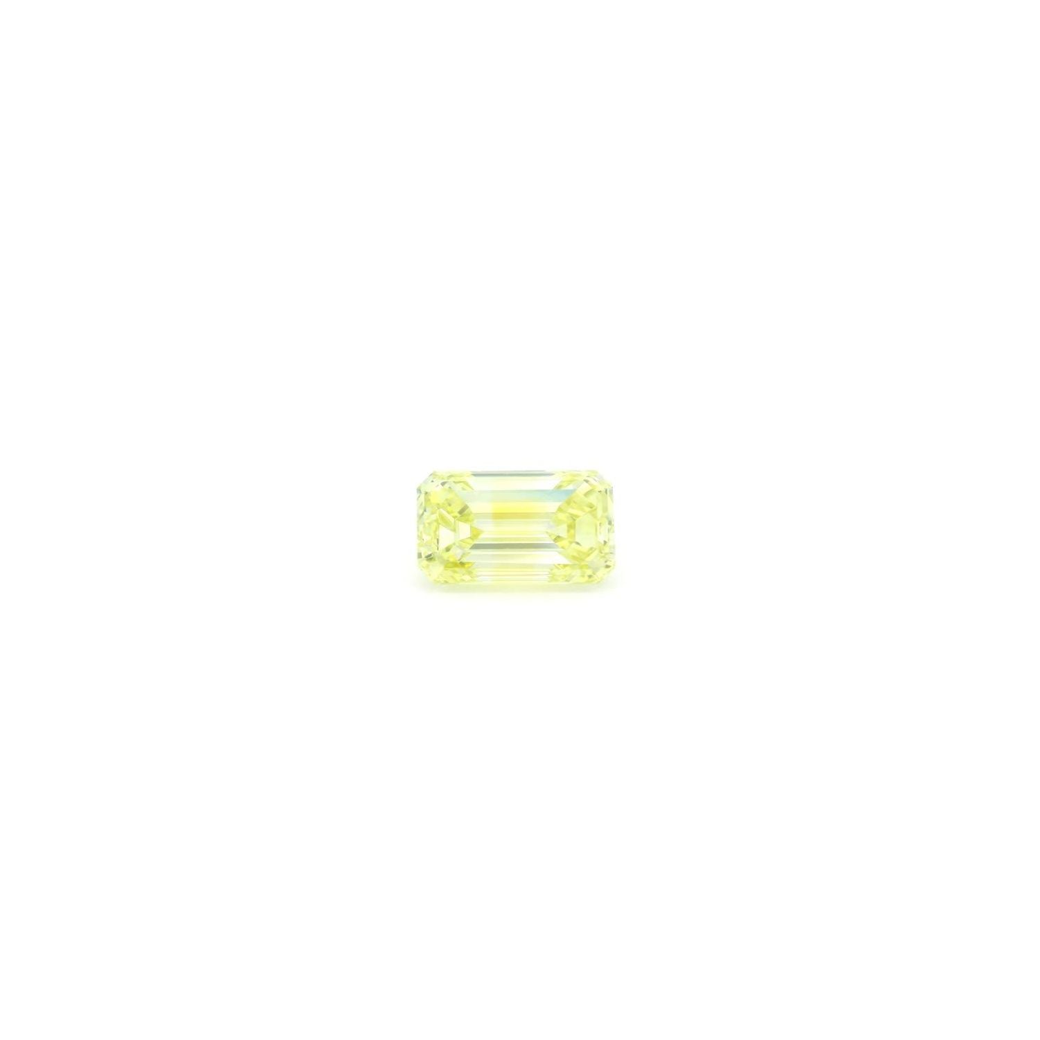 2.50 ct Emerald Lab-Grown Diamond – Fa VVS2 – Step-cut – IGI Certified — Sapphire Row