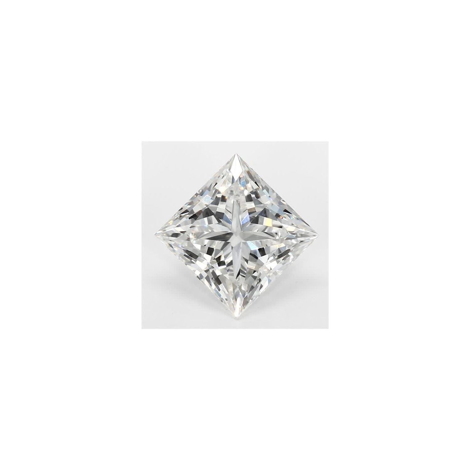 4.03 ct Square Lab-Grown Diamond – E VVS1 – Princess-cut – GCAL Certified — Sapphire Row