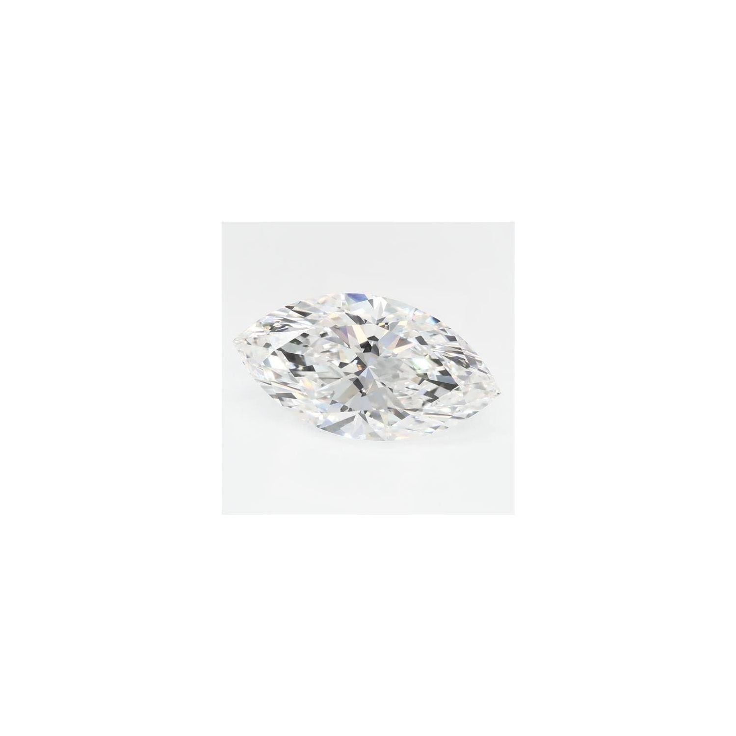 2.64 ct Marquise Lab-Grown Diamond – E VVS2 – Faceted Cut – GCAL Certified — Sapphire Row