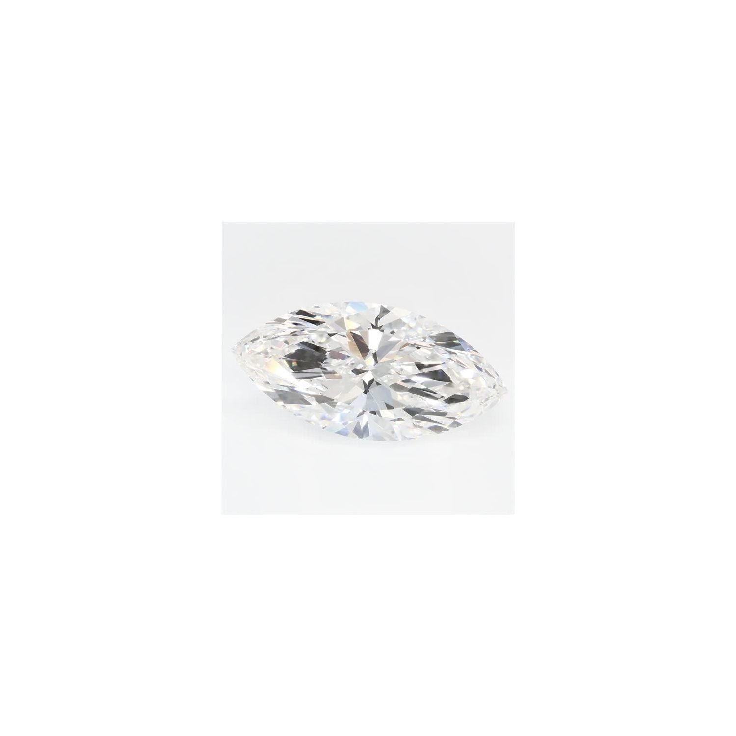 2.46 ct Marquise Lab-Grown Diamond – E VS1 – Faceted Cut – GCAL Certified — Sapphire Row