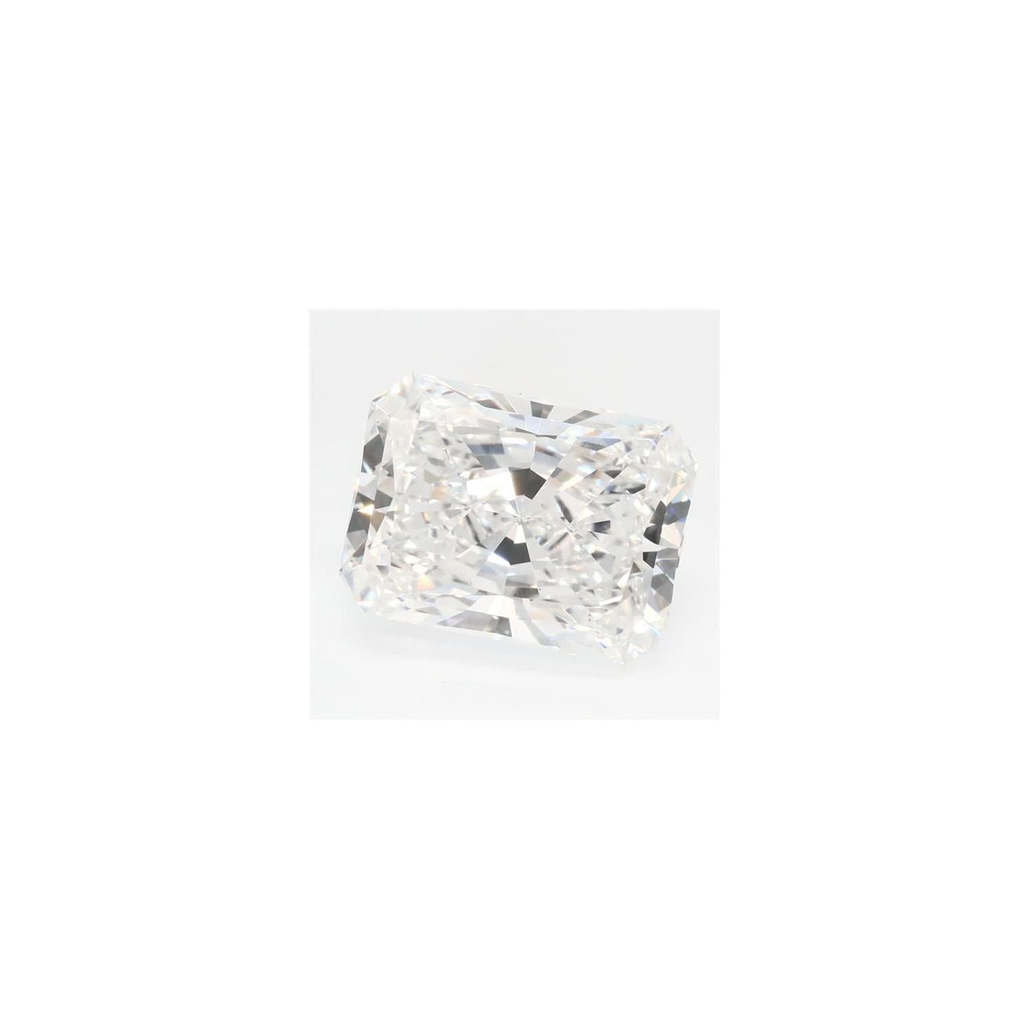 3.98 ct Radiant Lab-Grown Diamond – E VS1 – Faceted Cut – GCAL Certified — Sapphire Row