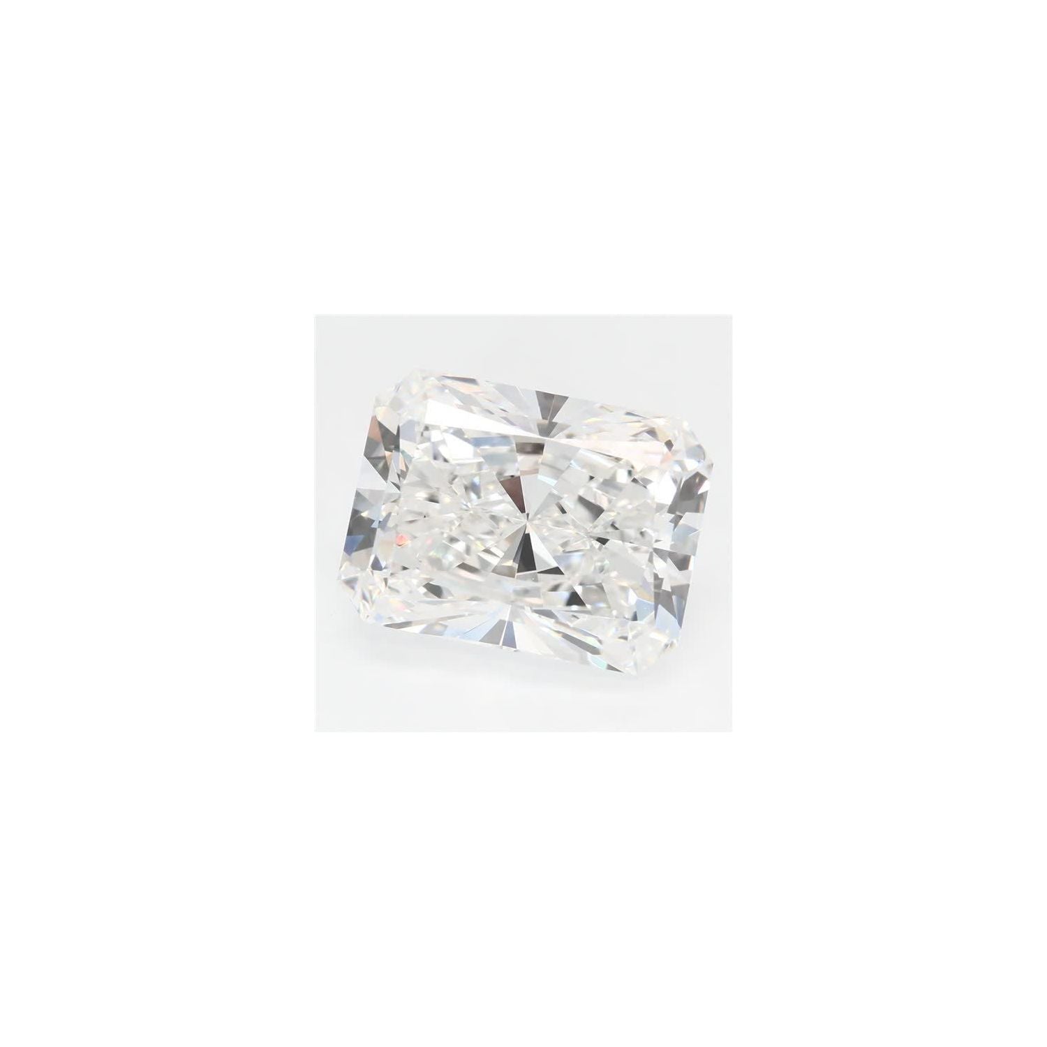 5.25 ct Radiant Lab-Grown Diamond – E VVS2 – Faceted Cut – GCAL Certified — Sapphire Row