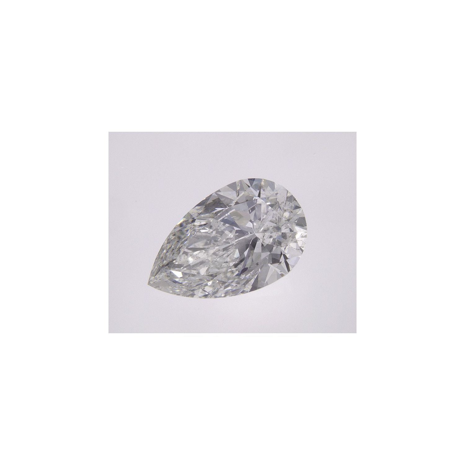2.01 ct Pear Natural Diamond – G SI2 – Faceted Cut – GIA Certified — Sapphire Row