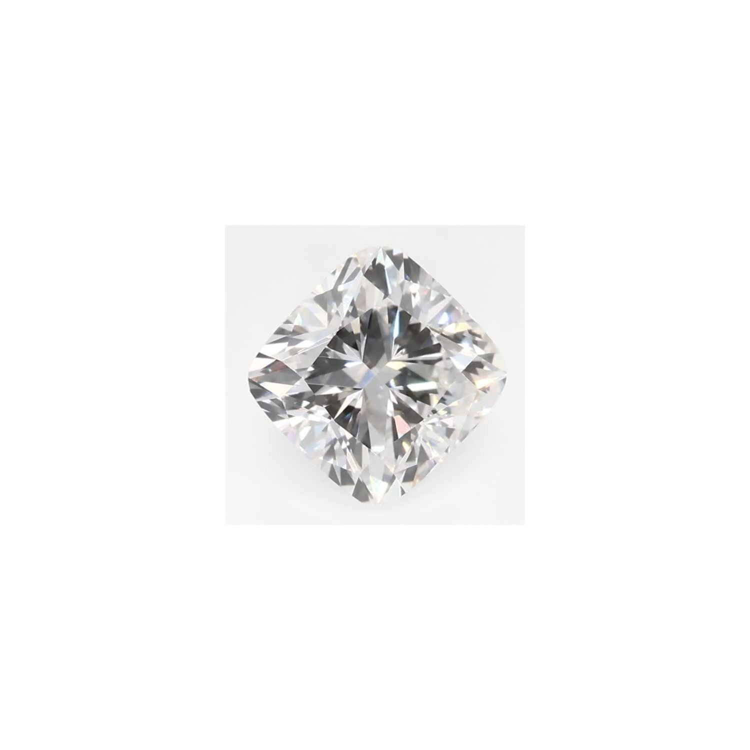 1.23 ct Cushion Lab-Grown Diamond – F VVS1 – Faceted Cut – GCAL Certified — Sapphire Row