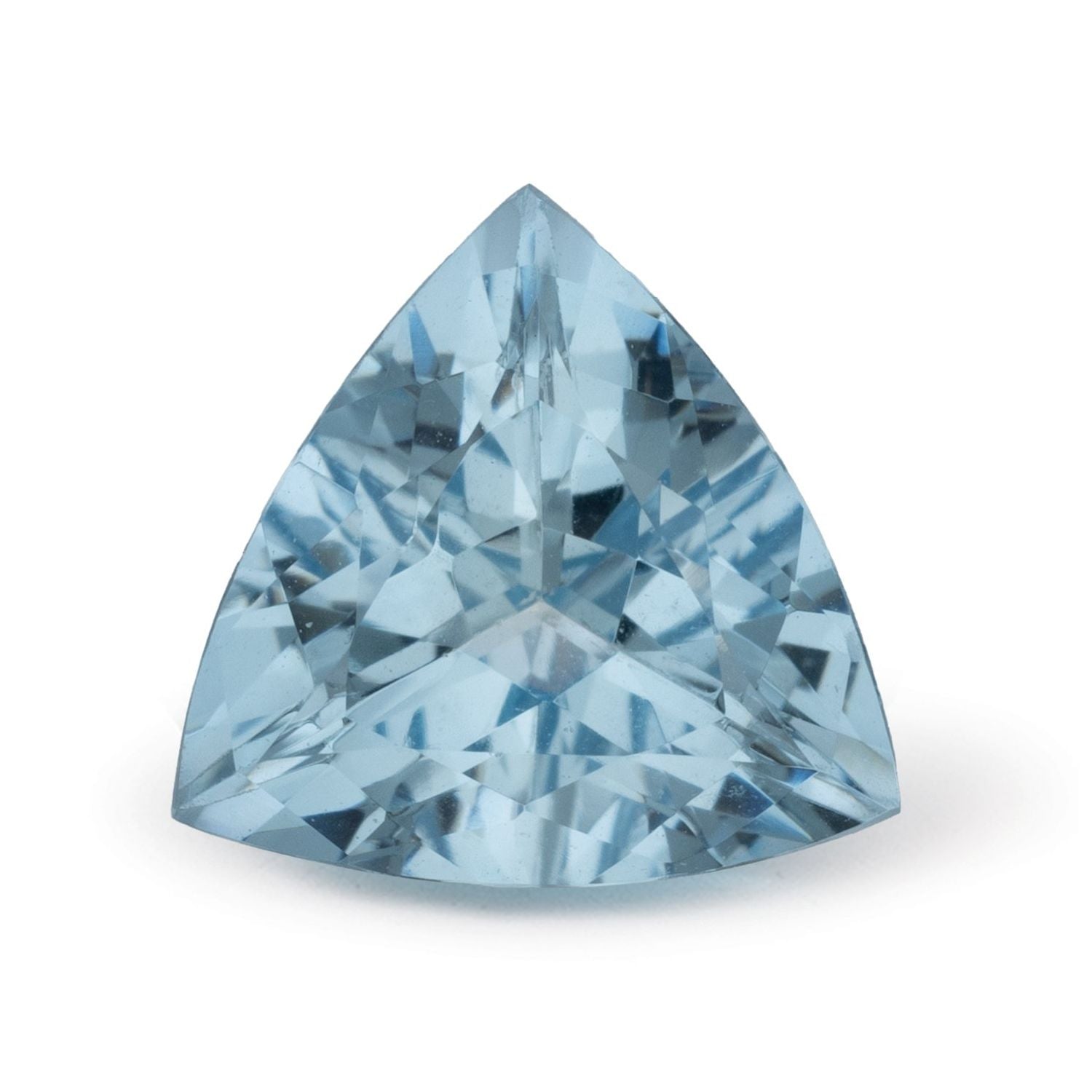 1.88 ct Trillion Natural Natural Aquamarine Aquamarine – Faceted Cut – N/A Certified — Sapphire Row
