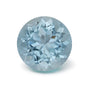 1.95 ct natural blue aquamarine from Mozambique, round cut | Sapphire Row