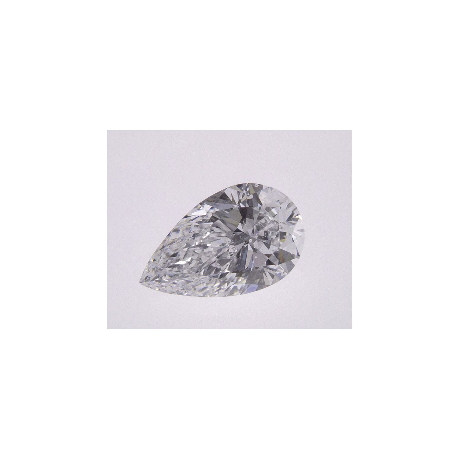 1.21 ct Pear Natural Diamond – D SI2 – Faceted Cut – GIA Certified — Sapphire Row