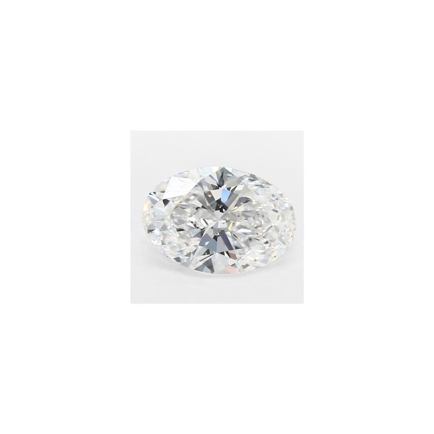 1.59 ct Oval Lab-Grown Diamond – D VVS1 – Faceted Cut – GCAL Certified — Sapphire Row