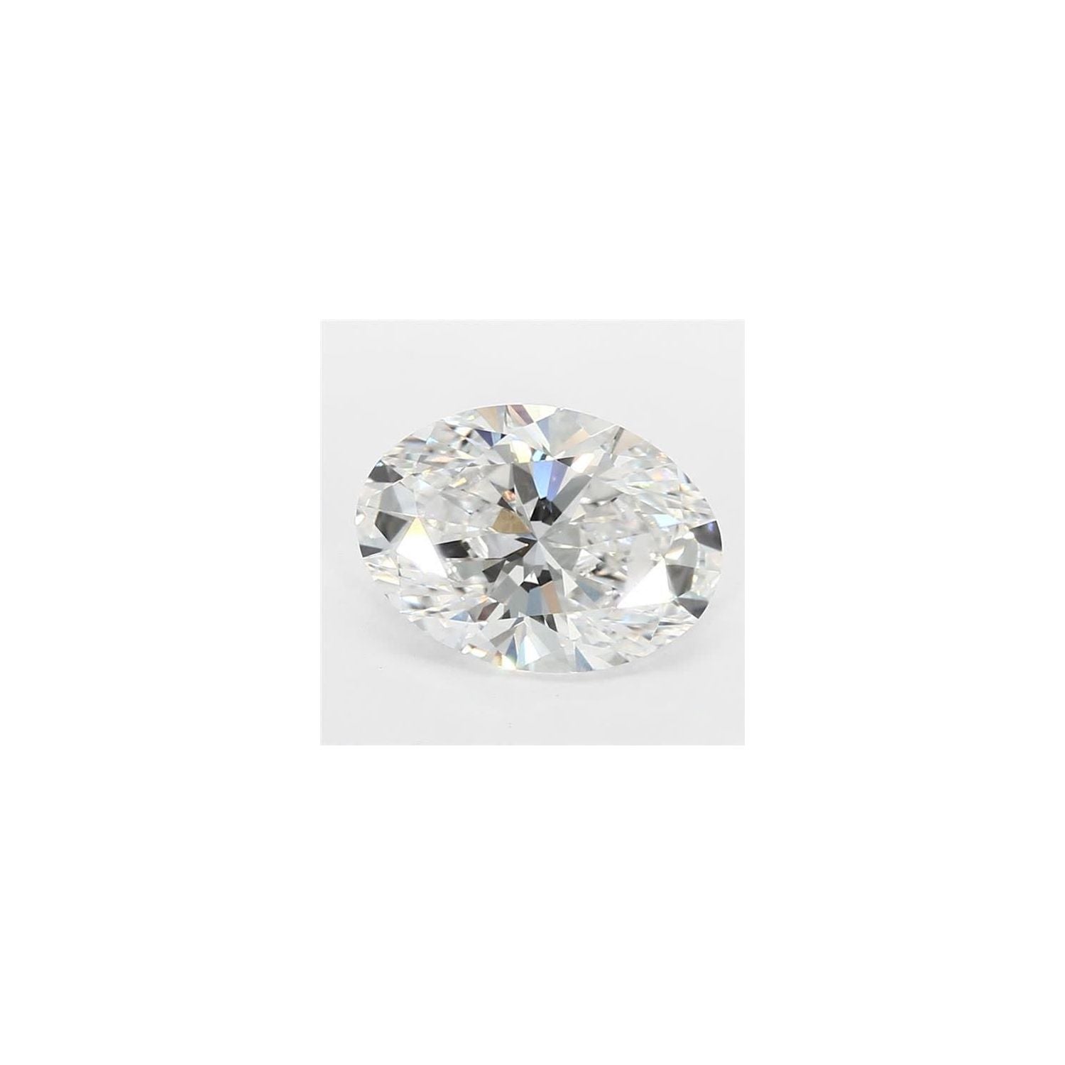 2.08 ct Oval Lab-Grown Diamond – D VVS2 – Faceted Cut – GCAL Certified — Sapphire Row