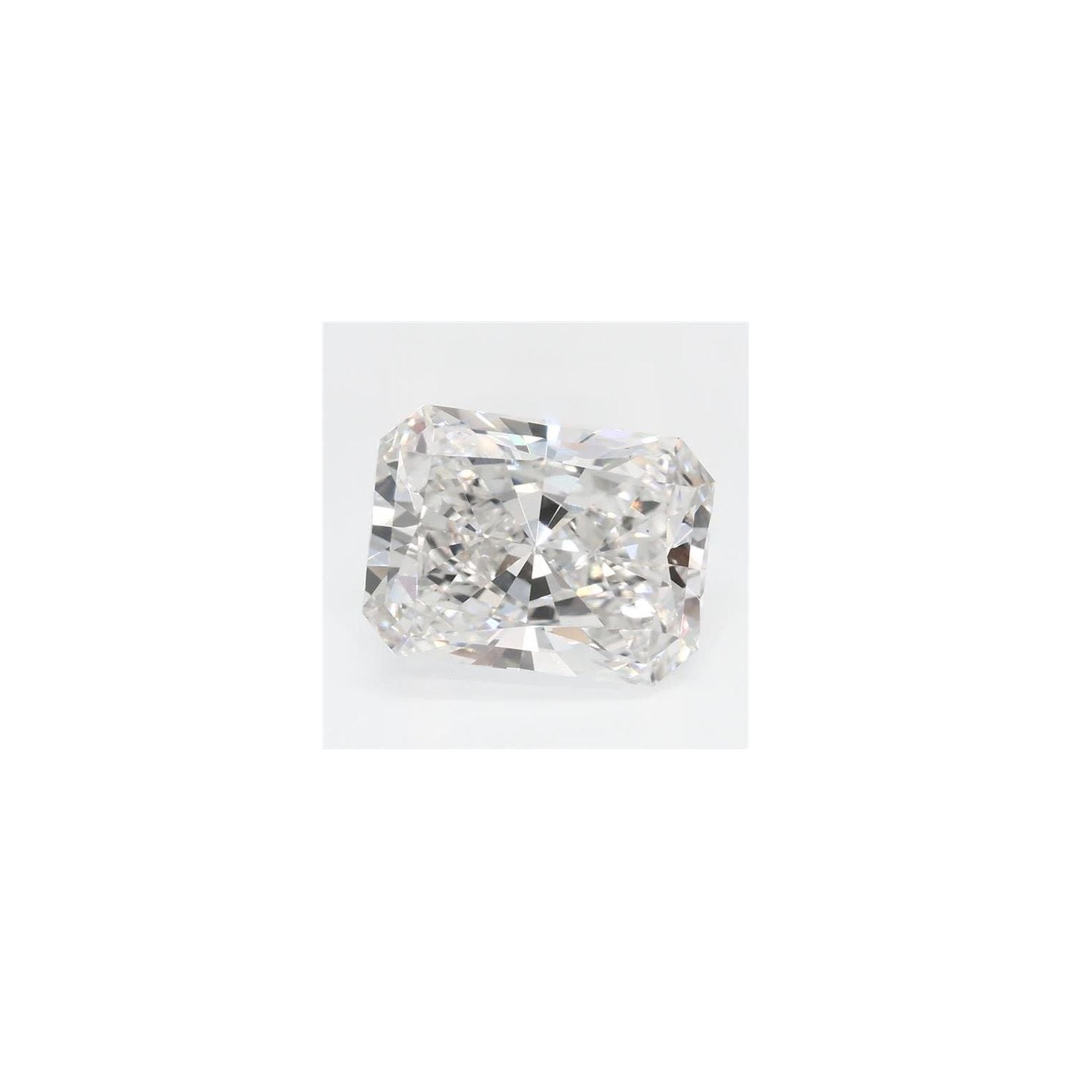 2.87 ct Radiant Lab-Grown Diamond – F VS1 – Faceted Cut – GCAL Certified — Sapphire Row