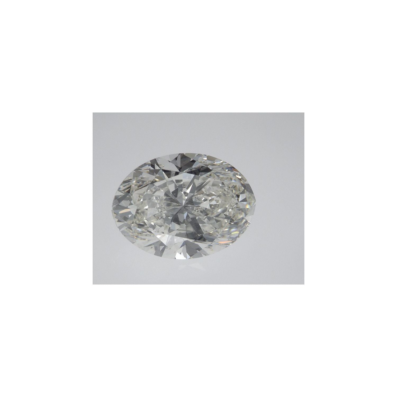 2.50 ct Oval Natural Diamond – H VS2 – Faceted Cut – EGL USA Certified — Sapphire Row