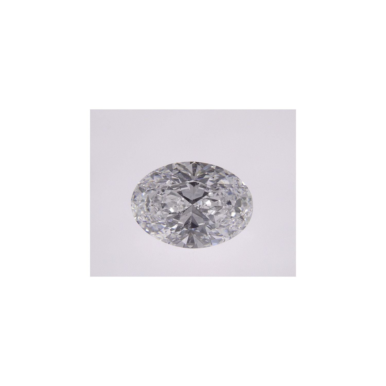 1.30 ct Oval Natural Diamond – D SI2 – Faceted Cut – GIA Certified — Sapphire Row · cut6