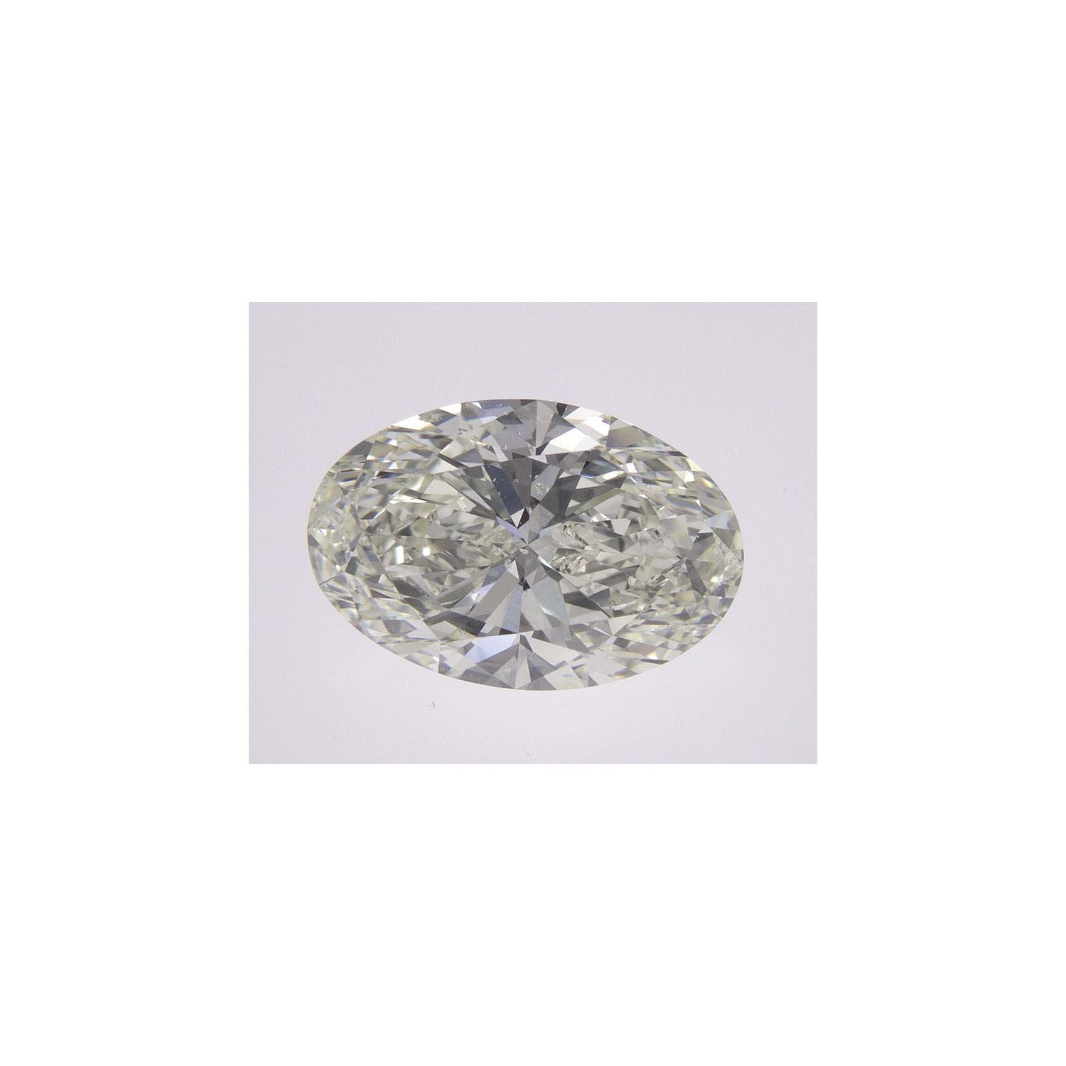 2.32 ct Oval Natural Diamond – I SI1 – Faceted Cut – EGL USA Certified — Sapphire Row