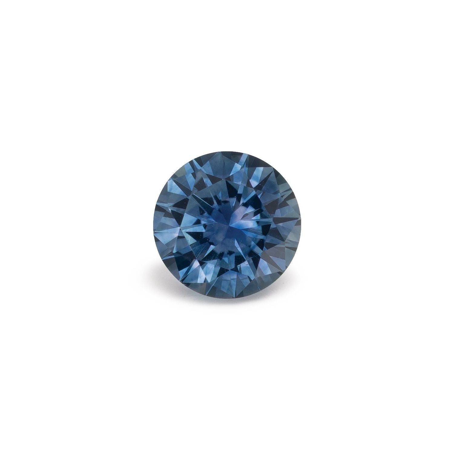 1.10 ct Round Natural Natural Sapphire Sapphire – Faceted Cut – N/A Certified — Sapphire Row