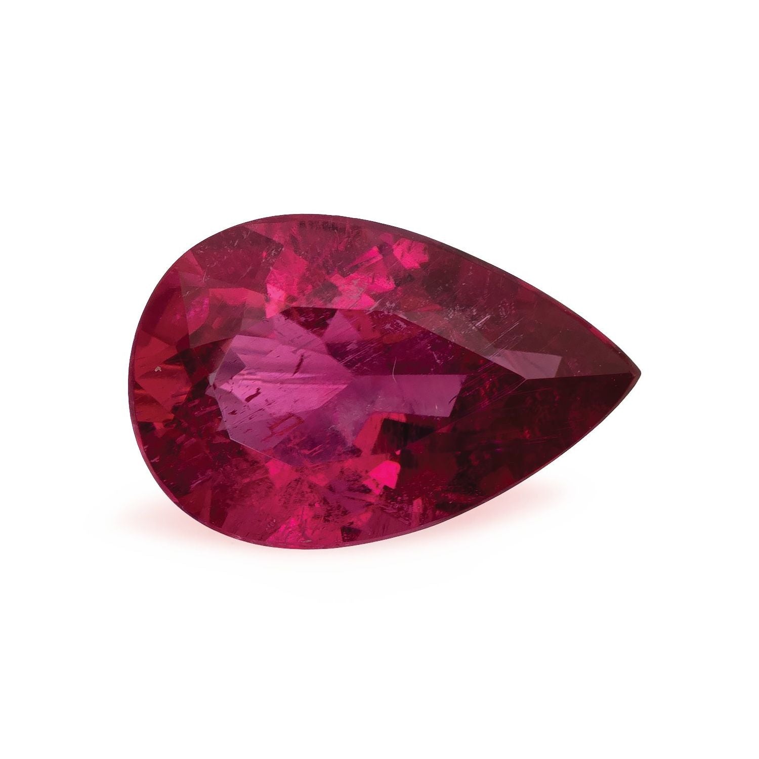 3.24 ct Pear Natural Natural Tourmaline Tourmaline – Faceted Cut – N/A Certified — Sapphire Row
