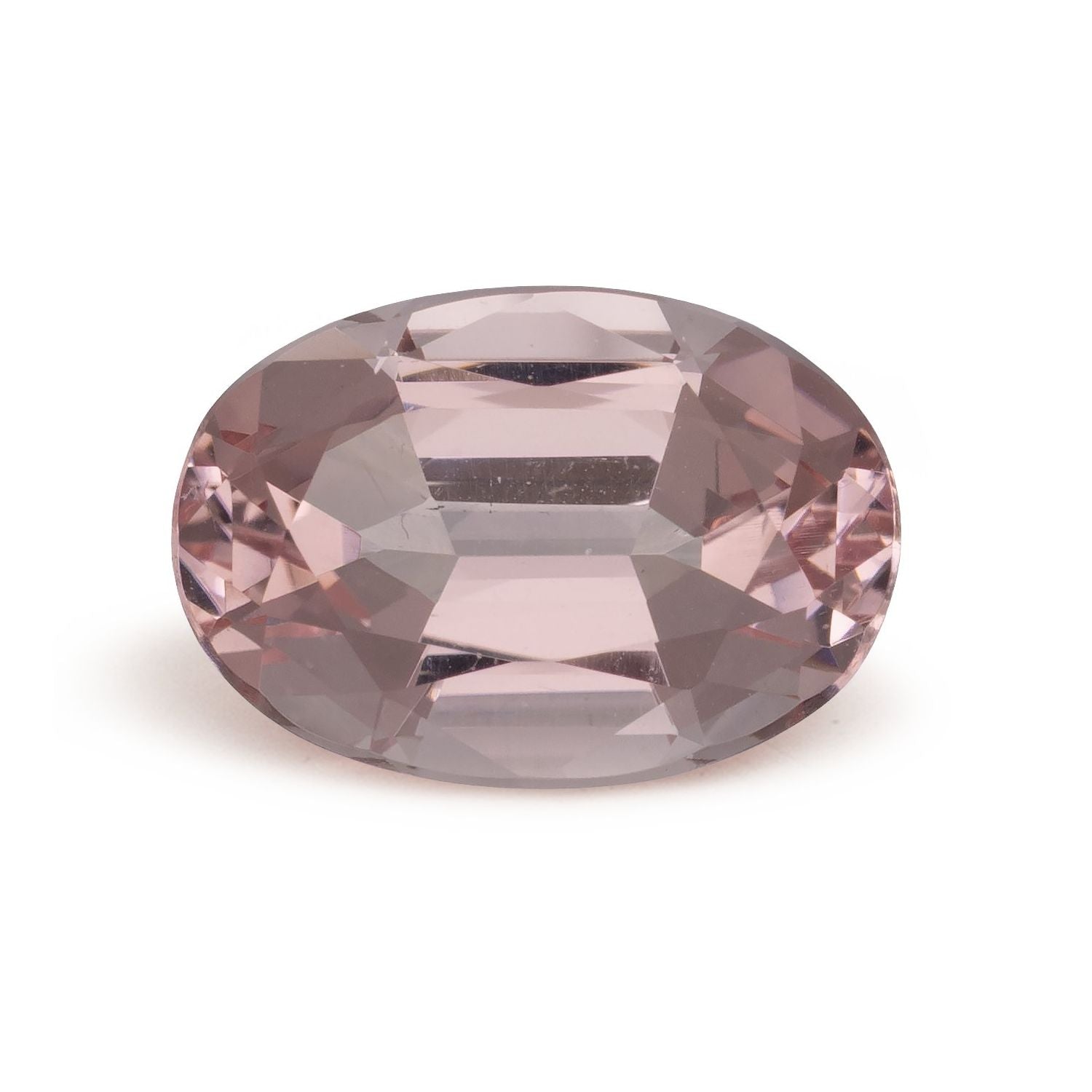 4.19 ct Oval Natural Natural Morganite Morganite – Faceted Cut – N/A Certified — Sapphire Row