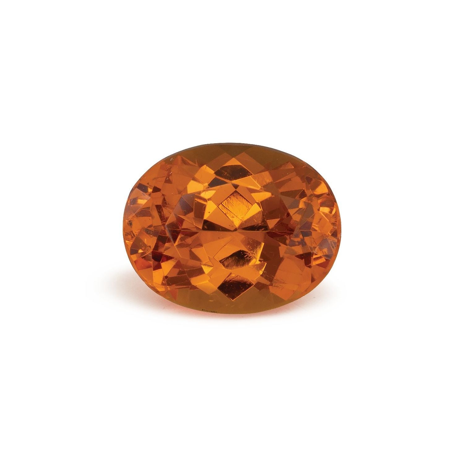 2.91 ct Oval Natural Natural Spessartite Garnet Spessartite Garnet – Faceted Cut – N/A Certified — Sapphire Row