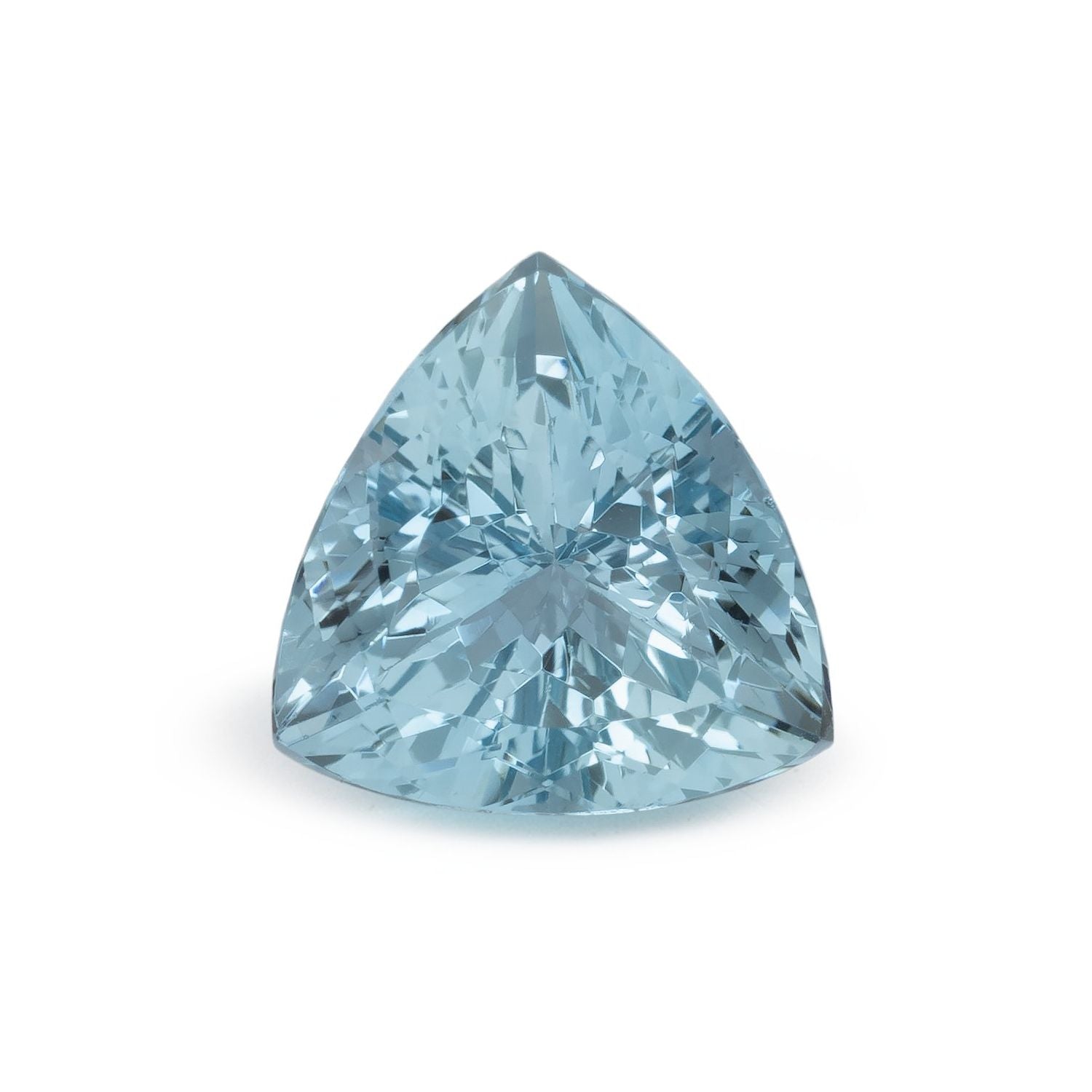 2.94 ct Trillion Natural Natural Aquamarine Aquamarine – Faceted Cut – N/A Certified — Sapphire Row