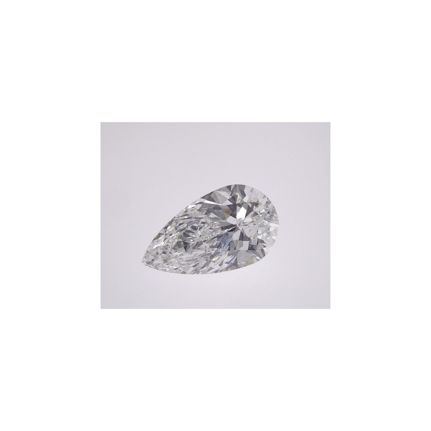 2.01 ct Pear Natural Diamond – F SI1 – Faceted Cut – GIA Certified — Sapphire Row