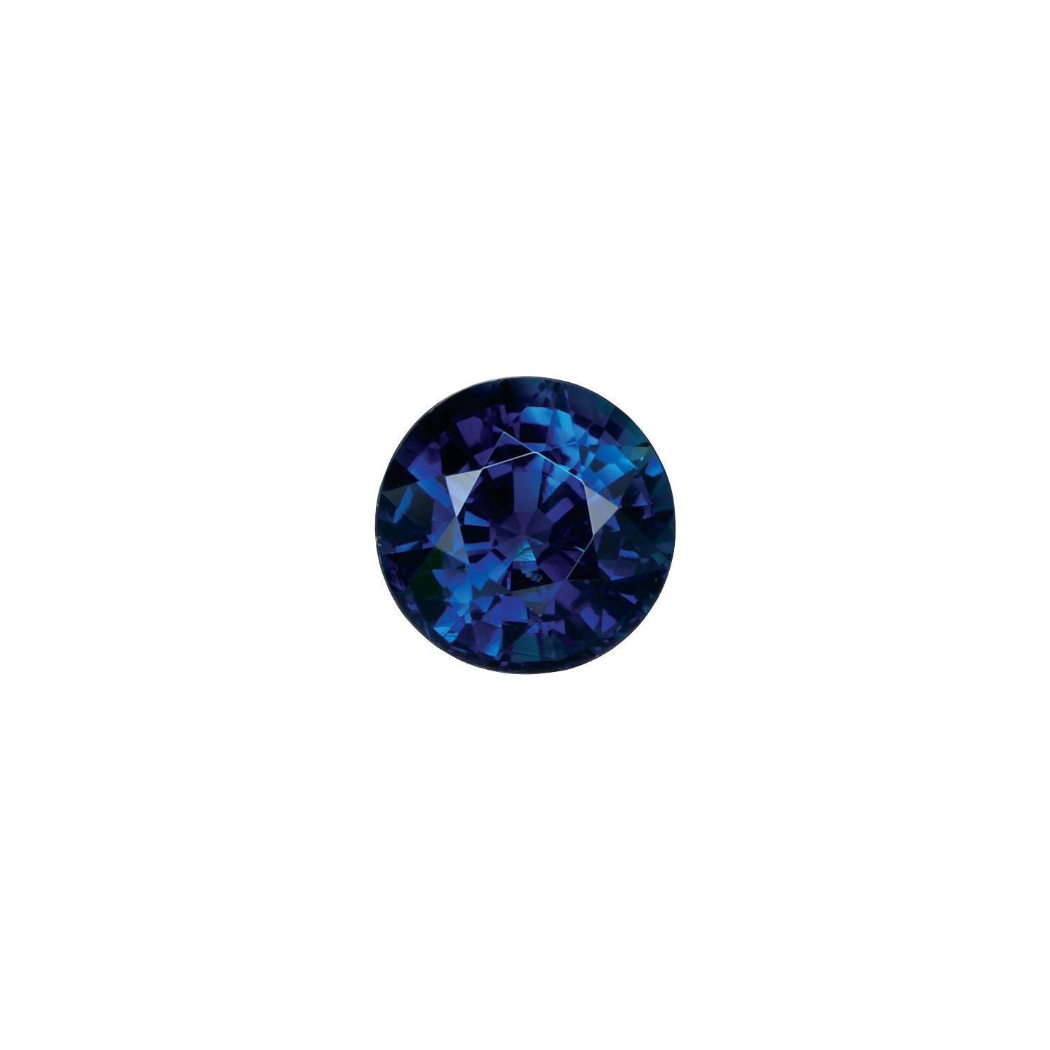 4 mm Round Natural Blue Sapphire – Faceted Cut – B Quality — Sapphire Row