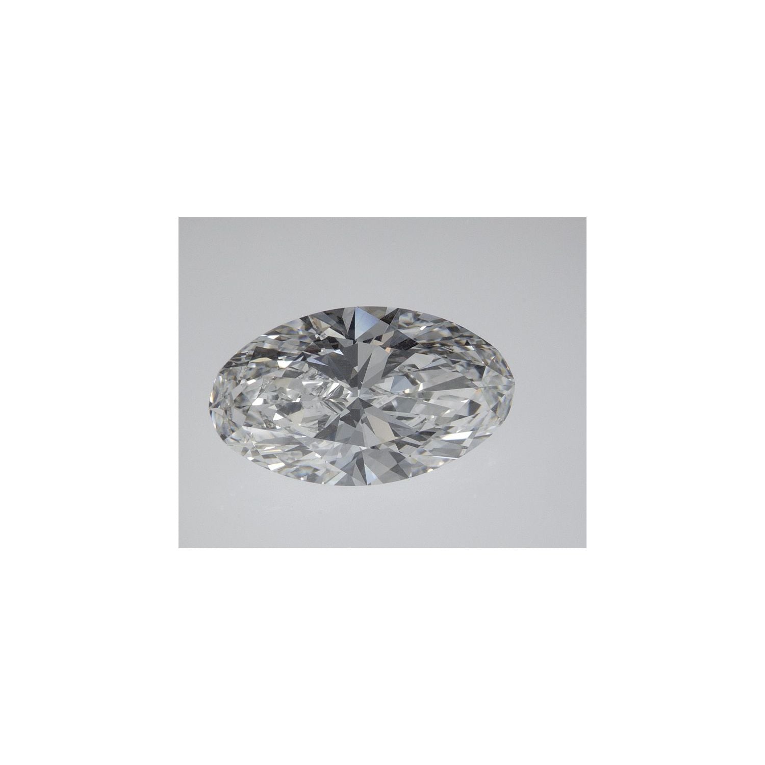 2.77 ct Elongated Oval Lab-Grown Diamond – D VVS2 – Faceted Cut – IGI Certified — Sapphire Row