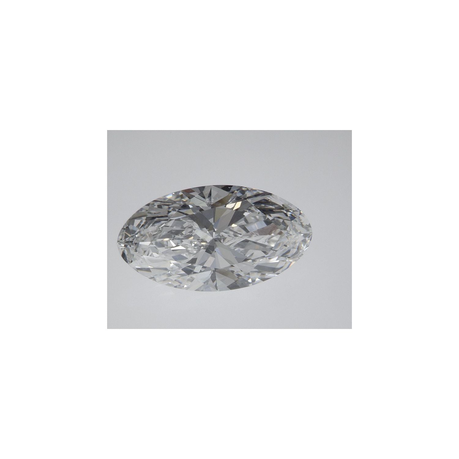 2.60 ct Elongated Oval Lab-Grown Diamond – D VVS2 – Faceted Cut – IGI Certified — Sapphire Row