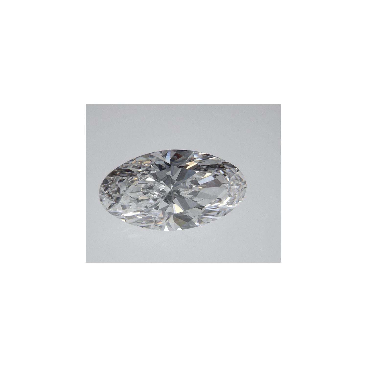 2.24 ct Elongated Oval Lab-Grown Diamond – D VVS2 – Faceted Cut – IGI Certified — Sapphire Row