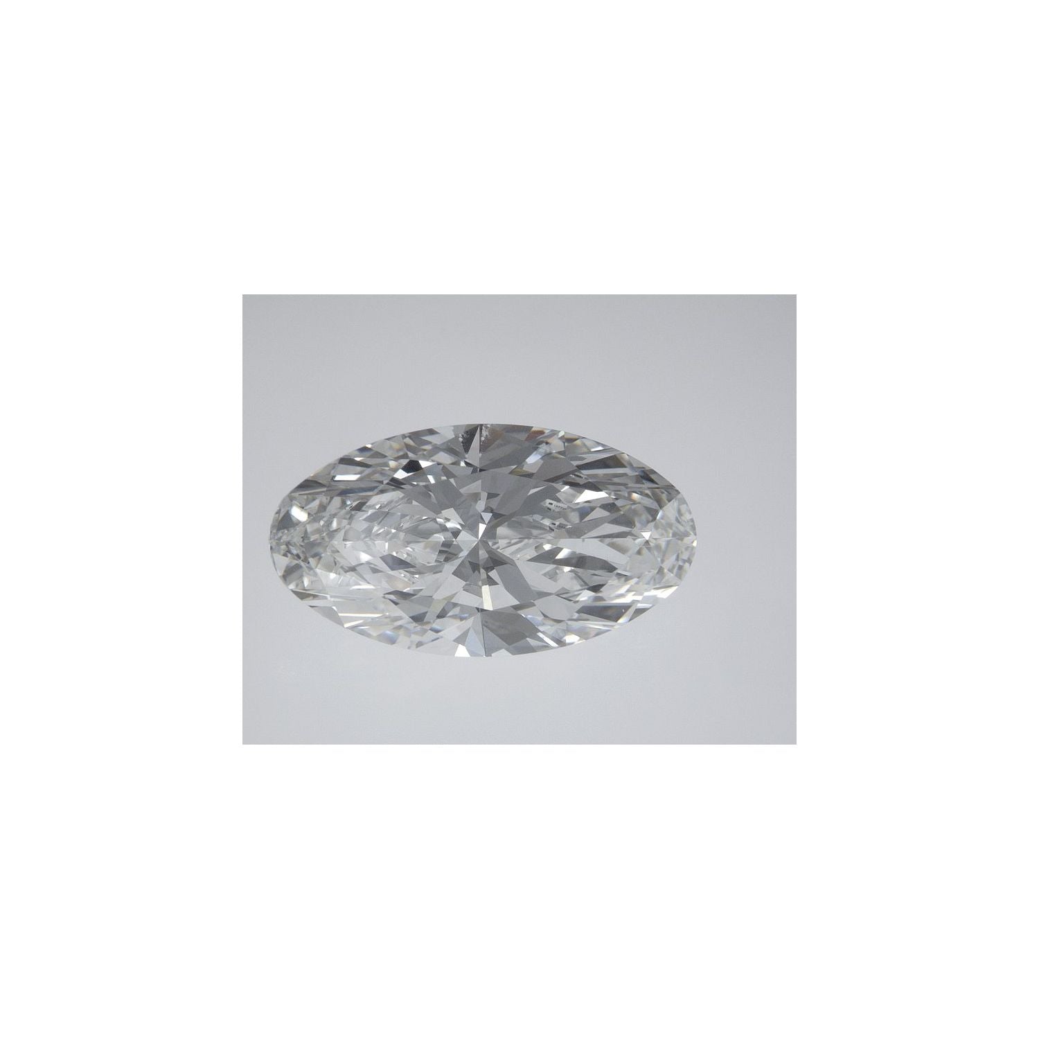 3.33 ct Elongated Oval Lab-Grown Diamond – E VVS2 – Faceted Cut – IGI Certified — Sapphire Row