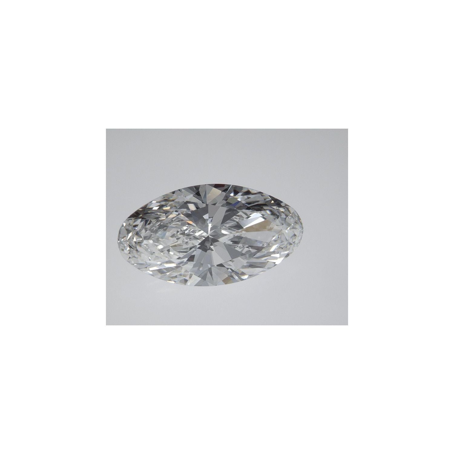 2.66 ct Elongated Oval Lab-Grown Diamond – E VVS2 – Faceted Cut – IGI Certified — Sapphire Row