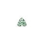 3 mm Trillion Lab-Grown Mint Green Sapphire – Faceted Cut – Eye-Clean Quality — Sapphire Row