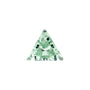 5 mm Triangle Lab-Grown Mint Green Sapphire – Step-Cut – Eye-Clean Quality — Sapphire Row