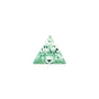 4 mm Triangle Lab-Grown Mint Green Sapphire – Step-Cut – Eye-Clean Quality — Sapphire Row