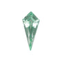 9x4 mm lab-grown mint green sapphire, kite cut | Sapphire Row