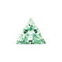 6 mm Triangle Lab-Grown Mint Green Sapphire – Step-Cut – Eye-Clean Quality — Sapphire Row