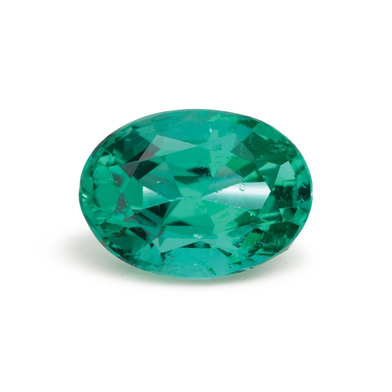 0.84 ct Oval Natural Natural Emerald Emerald – Faceted Cut – N/A Certified — Sapphire Row