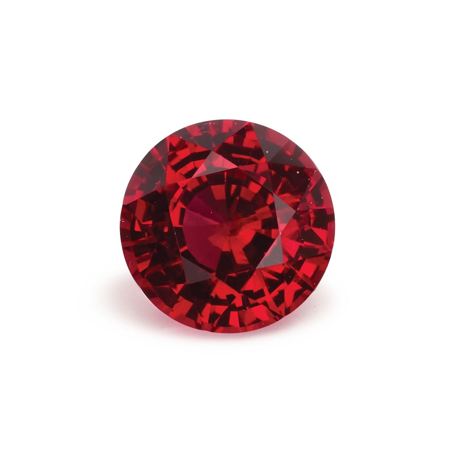 1.07 ct Round Natural Natural Ruby Ruby – Faceted Cut – N/A Certified — Sapphire Row