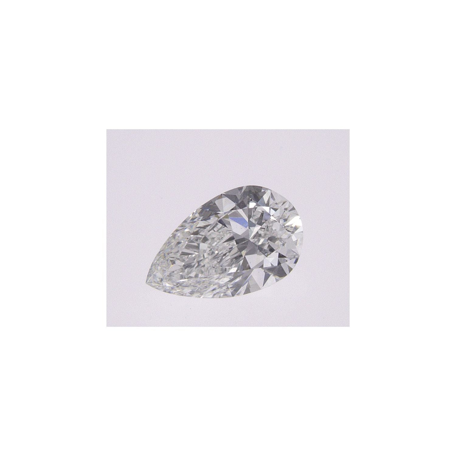 0.37 ct Pear Natural Diamond – F VS1 – Faceted Cut – GIA Certified — Sapphire Row