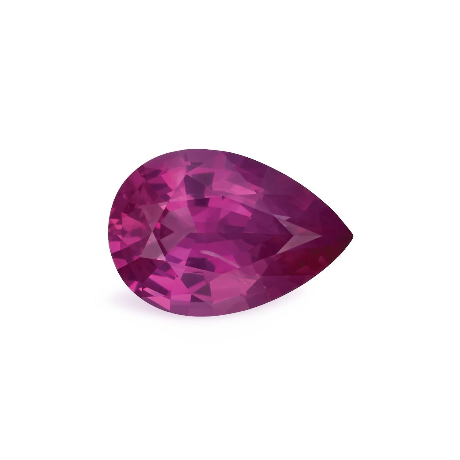 0.93 ct Pear Natural Natural Sapphire Sapphire – Faceted Cut – N/A Certified — Sapphire Row
